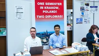 motto - one semester in krakow - two diplomas