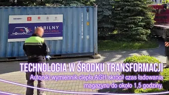 Innowacyjny mobilny magazyn ciepła