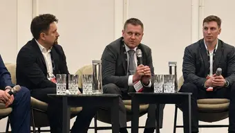 Mikolaj Oettingen na konferencji Nuclear Industry Congress 2026
