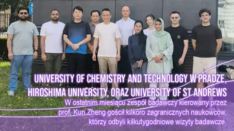 zespół badawczy kierowany przez prof. Kun Zheng