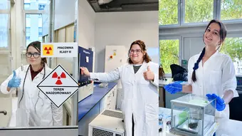 studentki na praktykach w Krakowie