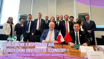 Międzynarodowa współpraca z South China University of Technology